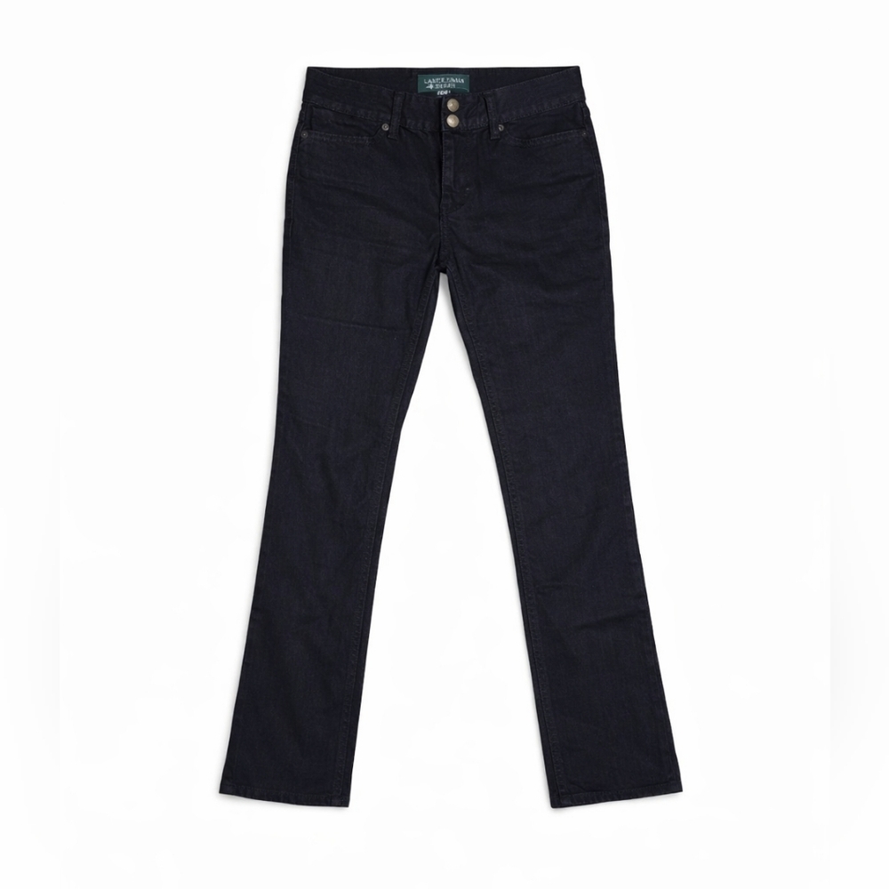 Nwot - Lauren Ralph Lauren LRL Jeans Co. Women’s Black Petite 4P Denim Jeans